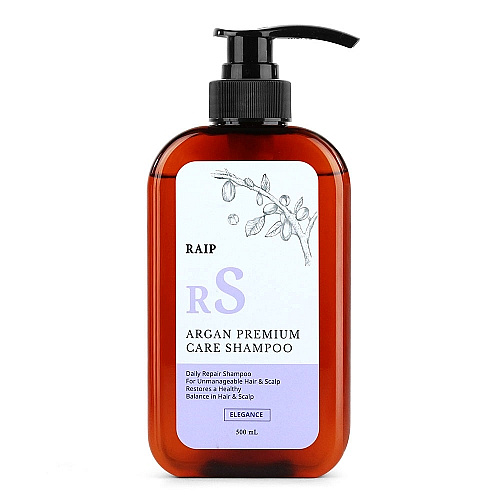 RAIP - Argan Premium Care Shampoo (Elegance 500ML)
